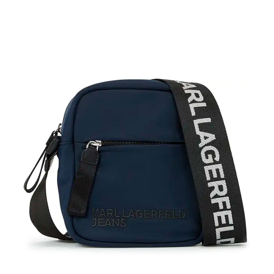 umhangetasche-aus-nylon-mit-klj-logo umhangetasche-aus-nylon-mit-klj-logo