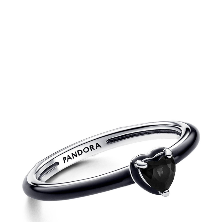 pandora-bague-coeur-chakra-noir-me-193088c01 pandora-bague-coeur-chakra-noir-me-193088c01
