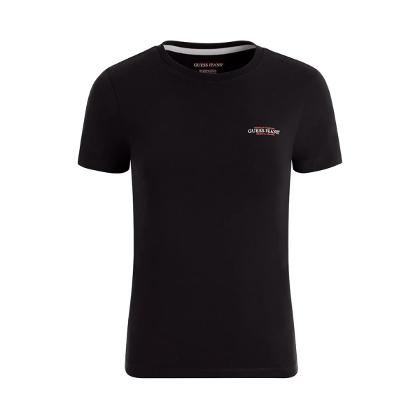 Guess T-shirts hauts et polos Noir - T-SHIRT COUPE MINI SLIM TRADITION AMRICAINE - S - Ref 32 €