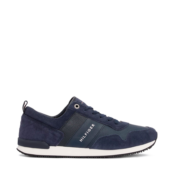 Tommy Hilfiger BASKETS LACETS ICONIQUES - 42 Bleu marine- Ref 75 €