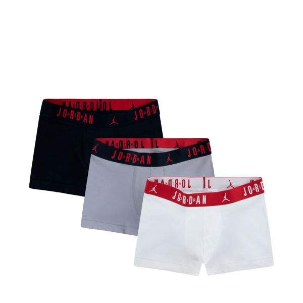 Jordan Sous-vtements Noir Blanc Gris - LOT DE 3 BOXERS FLIGHT EN COTON - L - Ref 36 €