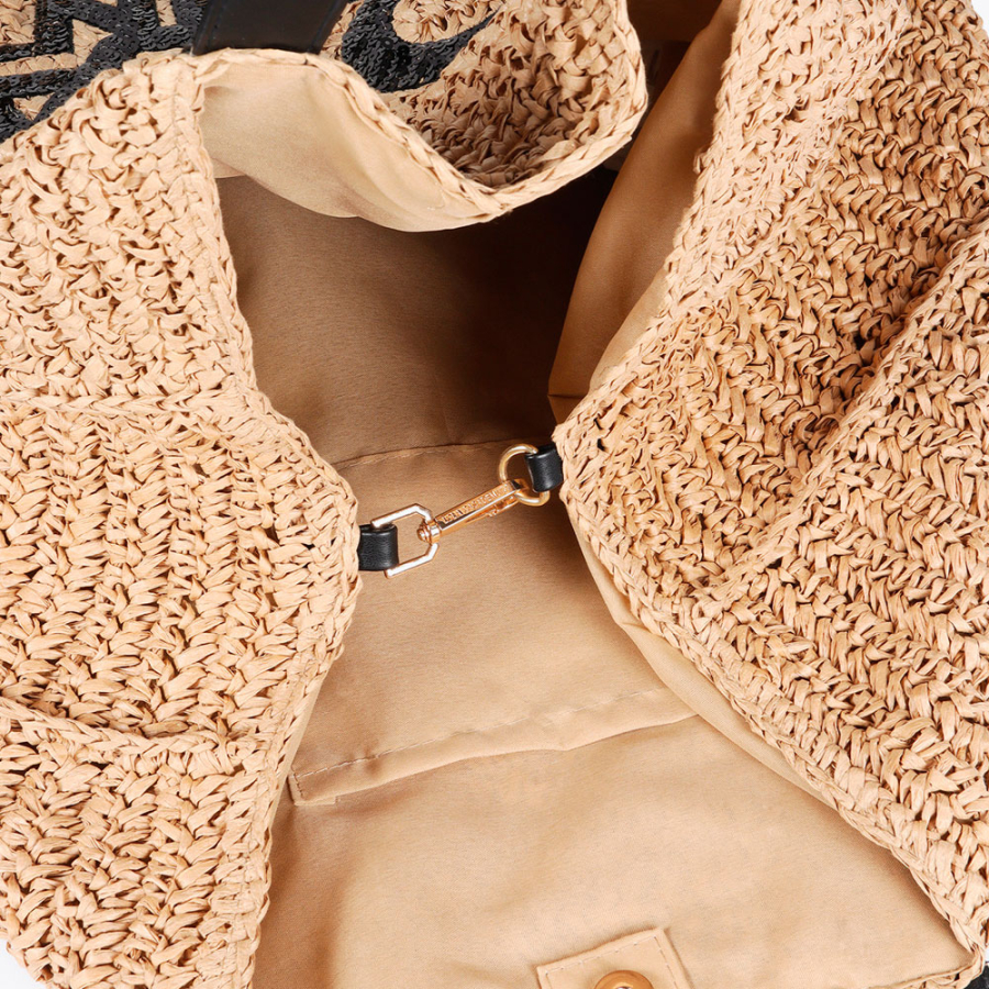 sac-effet-raphia-avec-logo-brillant sac-effet-raphia-avec-logo-brillant