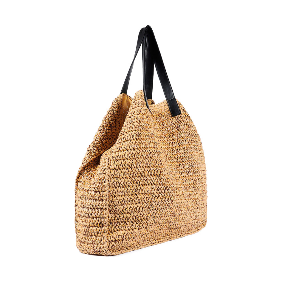 borsa-effetto-rafia-con-logo-brillante borsa-effetto-rafia-con-logo-brillante