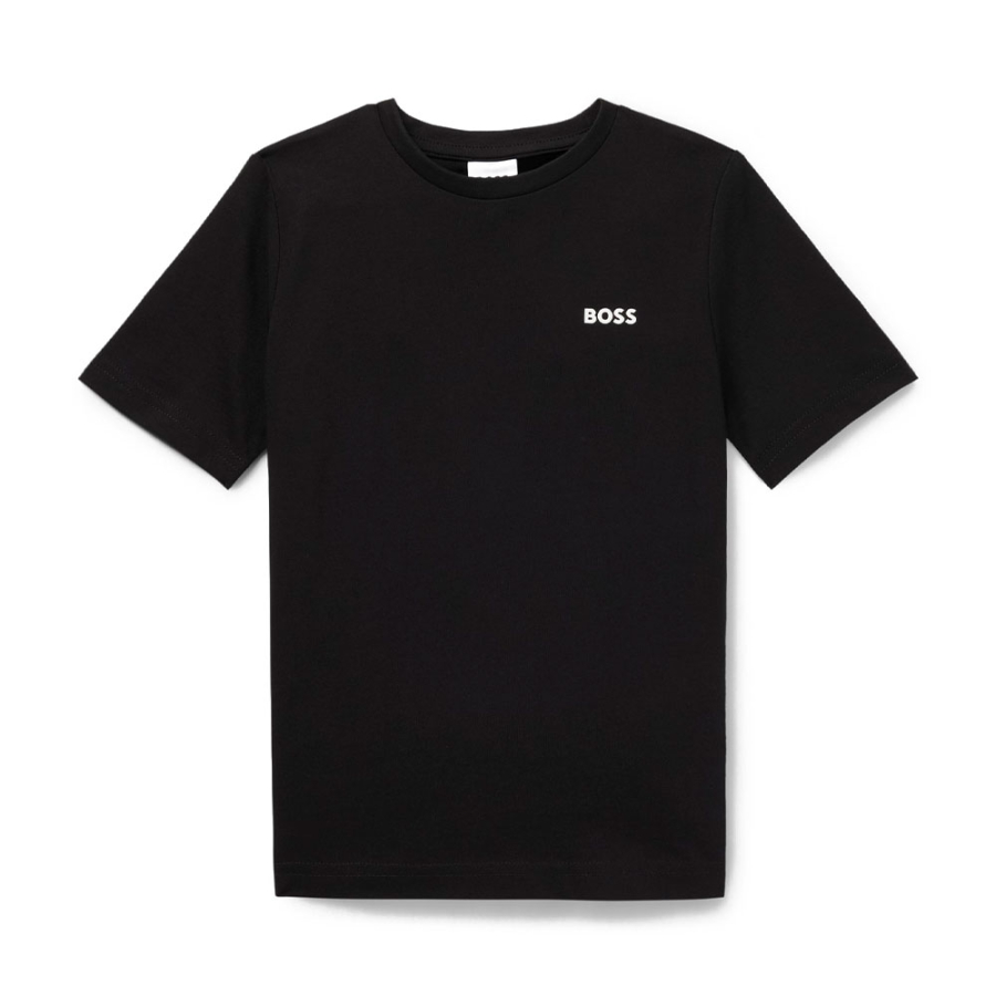 t-shirt-coupe-regulier-avec-imprime-logo-enfant t-shirt-coupe-regulier-avec-imprime-logo-enfant