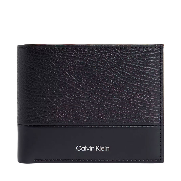 Calvin Klein PORTEFEUILLE 5CC SUBTILE MIX DEUX VOLETS AVEC SAC MAIN - U Noir- Ref 56 €