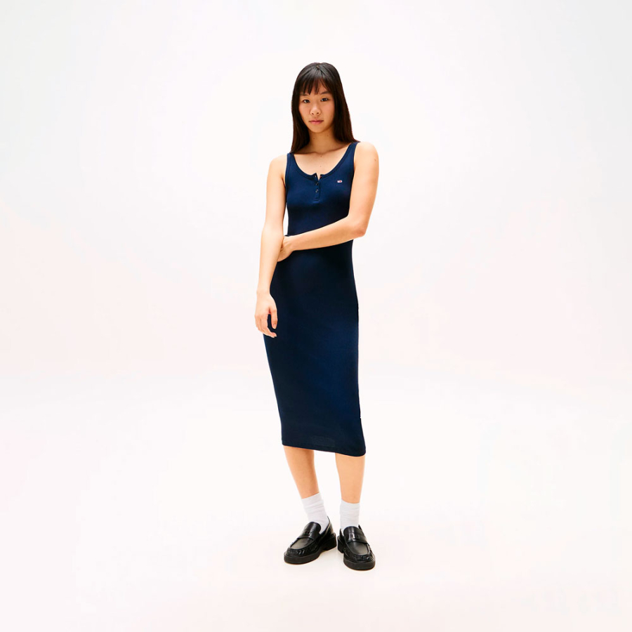 midikleid-mit-rippenmuster-und-struktur midikleid-mit-rippenmuster-und-struktur