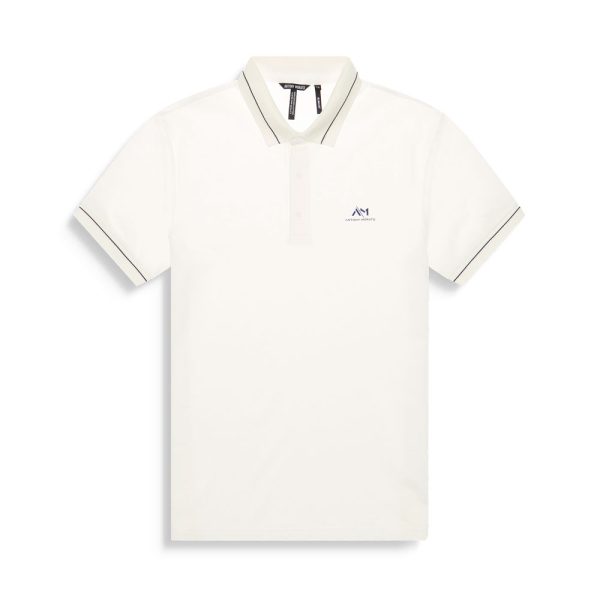 Antony Morato Polos Blanc - POLO SLIM FIT AVEC IMPRIM LOGO EN MOUSSE - XL - Ref 53 €