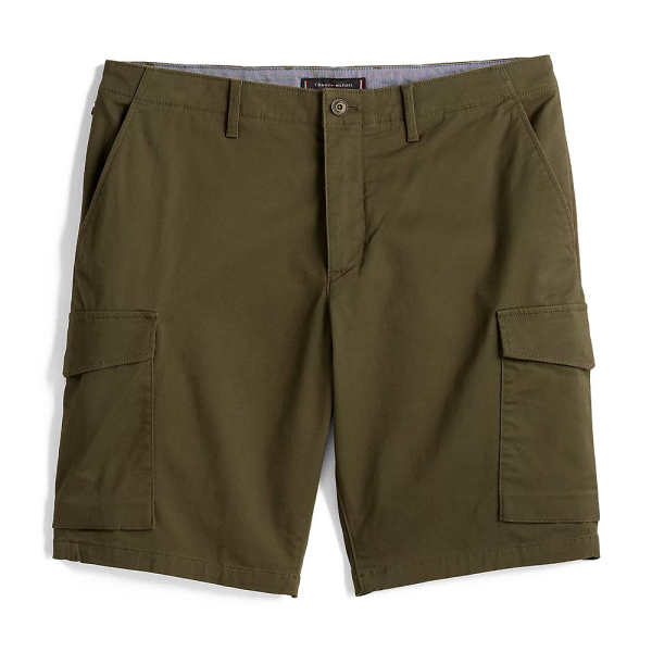 Tommy Hilfiger Pantalons Vert - SHORT CARGO HARLEM 1985 - 30 - Ref 54 €