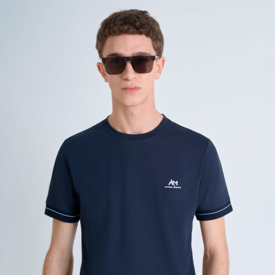 polo-en-pique-coupe-slim-avec-logo polo-en-pique-coupe-slim-avec-logo