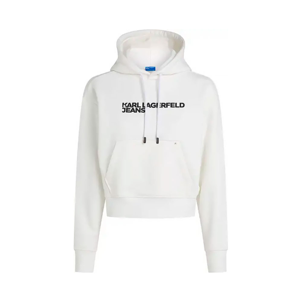 Karl Lagerfeld Jeans Vestes en maille et pulls Blanc - SWEAT-SHIRT AVEC LOGO HD RGULIER - M - Ref 71 €