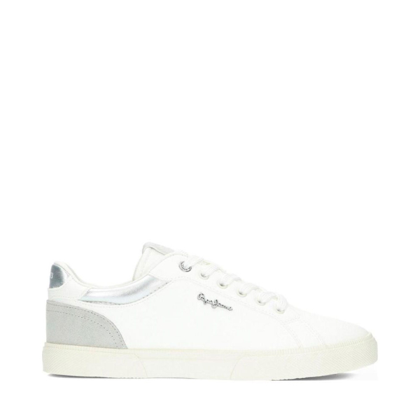 Pepe Jeans Baskets classiques avec dtails en daim - 38 Blanc- Ref 49 €