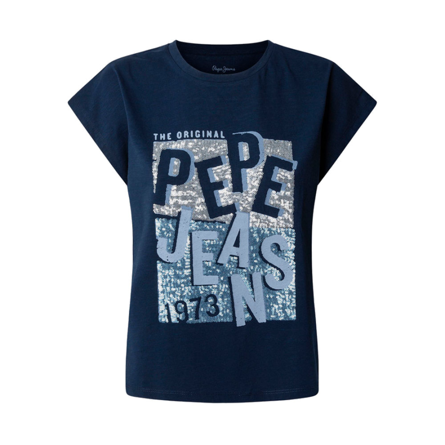 t-shirt-imprime-maxi-logo t-shirt-imprime-maxi-logo