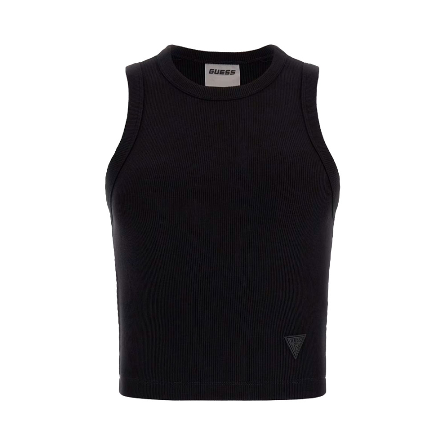 short-sleeveless-ribbed-knit-t-shirt short-sleeveless-ribbed-knit-t-shirt