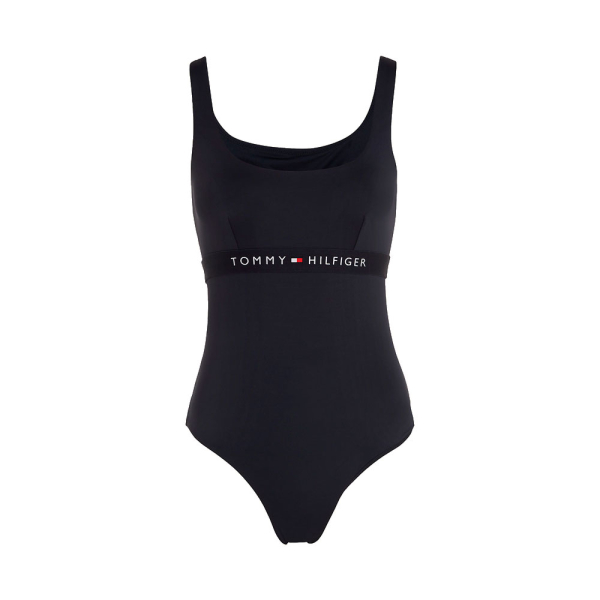 Tommy Hilfiger Vtements de bain Bleu marine - MAILLOT DE BAIN AVEC BANDE DISTINCTIVE - XS - Ref 54 €