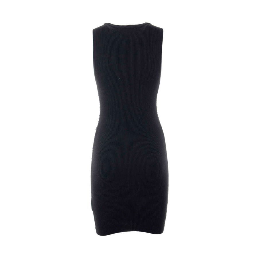 side-logo-rib-mini-dress side-logo-rib-mini-dress