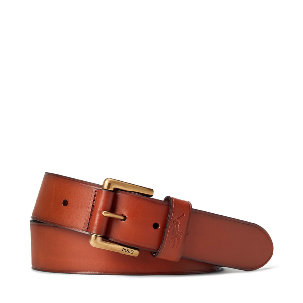 Ralph Lauren CEINTURE EN CUIR - 38 Brun- Ref 67 €