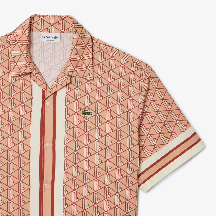 camisa-con-monograma-de-corte-recto camisa-con-monograma-de-corte-recto