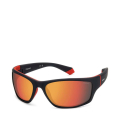 BLX-MATTE BLACK/RED POLARIZED