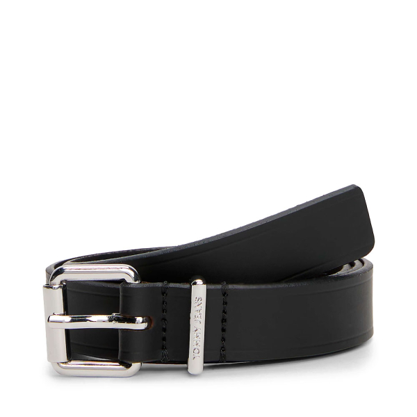 Tommy Hilfiger CEINTURE EN CUIR AVEC LOGO EN BAS-RELIEF - 95 Noir- Ref 36 €