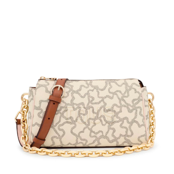 Tous Sac bandoulire TOUS K Icon beige - Design multiple - U Beige- Ref 119 €