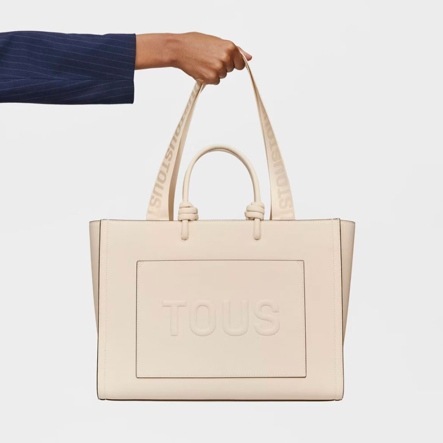 tous-xl-beige-shopper-bag-amaya-la-rue tous-xl-beige-shopper-bag-amaya-la-rue