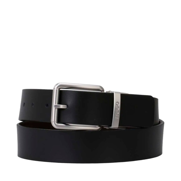 Hugo Boss CEINTURE EN CUIR - 110 Noir- Ref 56 €