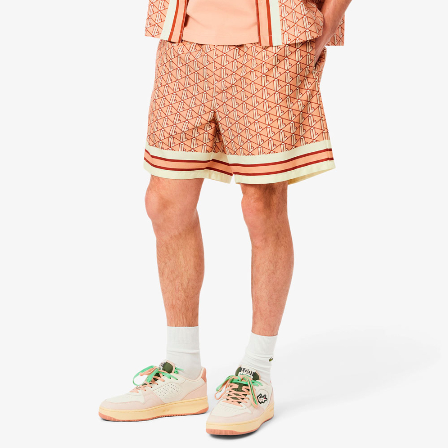leichte-shorts-mit-monogramm-print