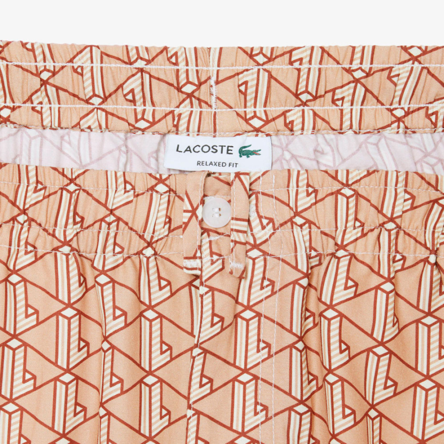 leichte-shorts-mit-monogramm-print