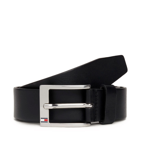 Tommy Hilfiger Ceinture en cuir - 80 Noir- Ref 40 €
