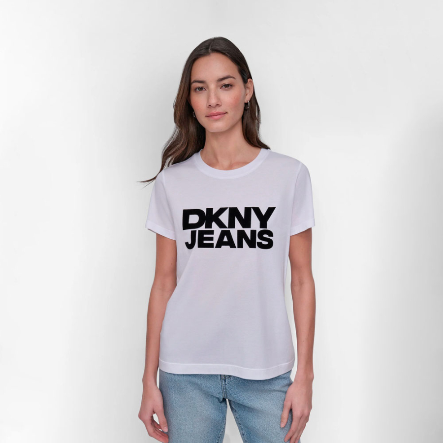 t-shirt-a-logo-floque t-shirt-a-logo-floque