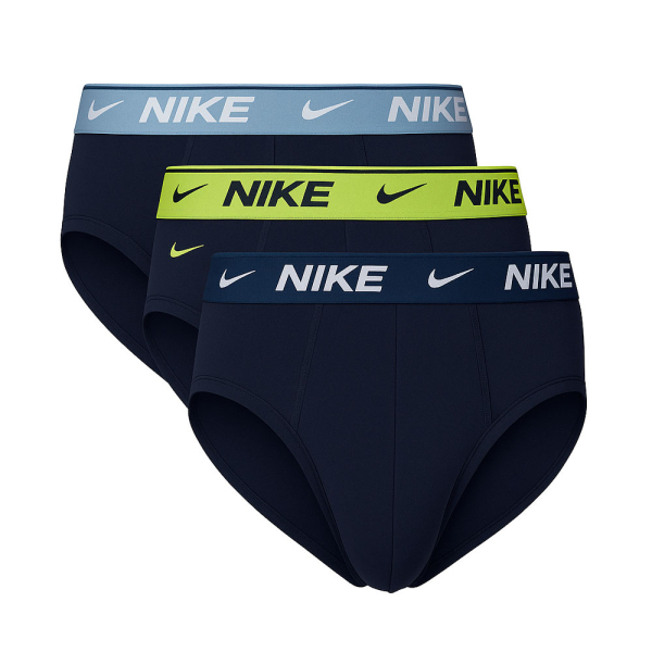 Nike Underwear Sous-vtements Bleu - LOT DE 3 SLIPS HIP BRIEF - S - Ref 28 €