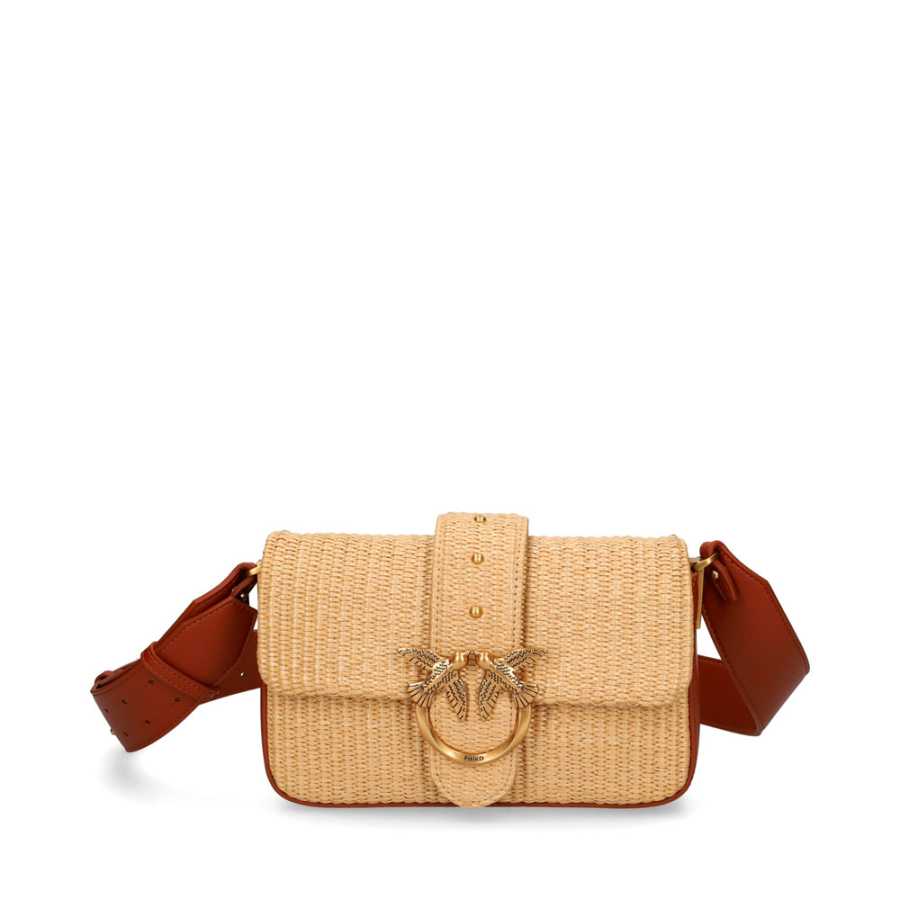 love-one-mini-bolsa-transversal-de-rafia-slouchy love-one-mini-bolsa-transversal-de-rafia-slouchy