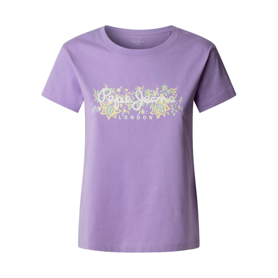 t-shirt-coupe-reguliere-avec-logo-floral t-shirt-coupe-reguliere-avec-logo-floral