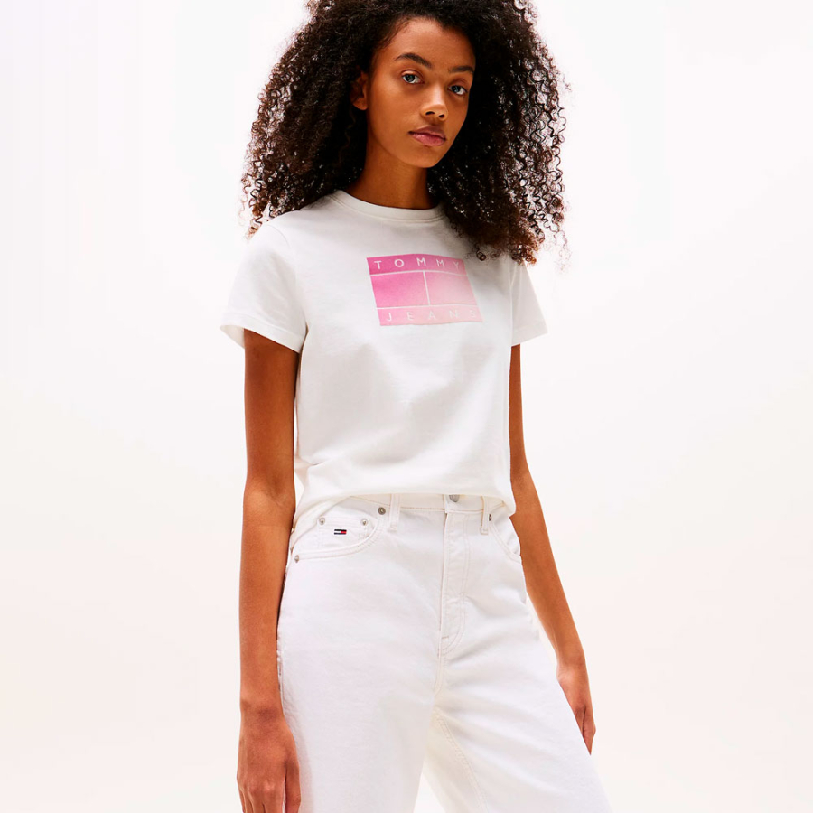 t-shirt-girocollo-con-logo-sfumato t-shirt-girocollo-con-logo-sfumato