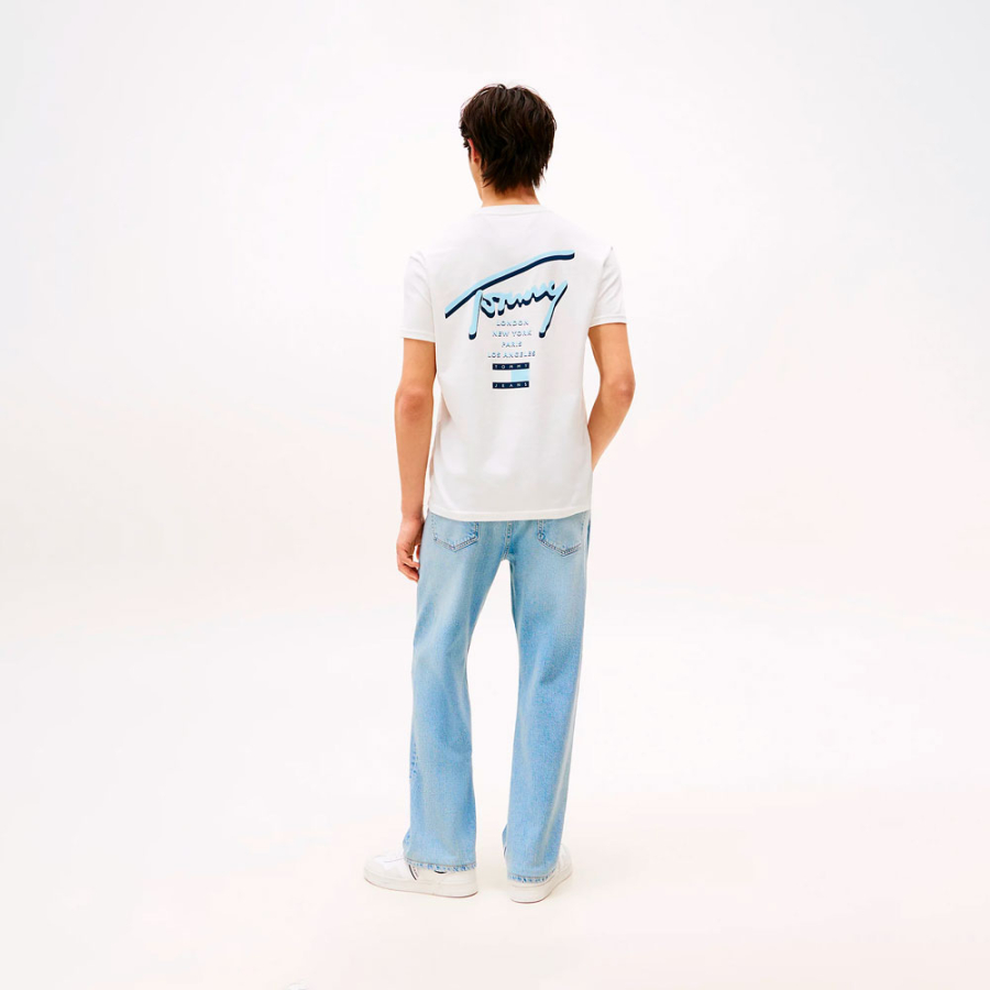 t-shirt-ras-du-cou-signature-avec-logo t-shirt-ras-du-cou-signature-avec-logo