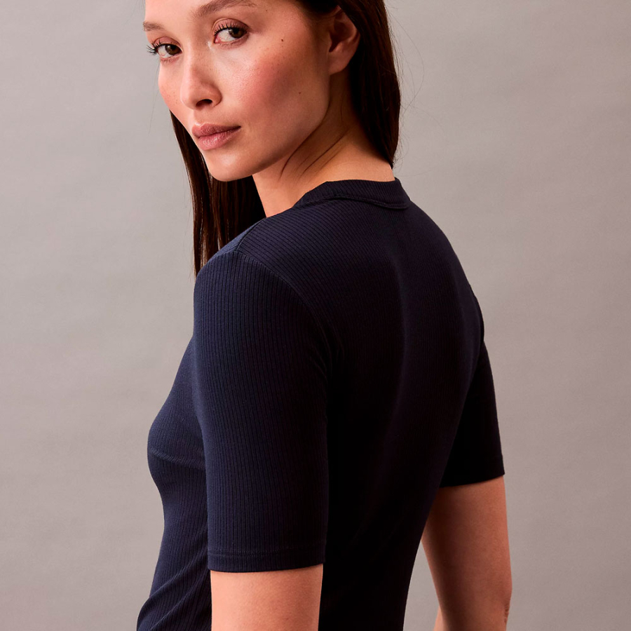 vestido-midi-de-canale-elastico-de-modal vestido-midi-de-canale-elastico-de-modal