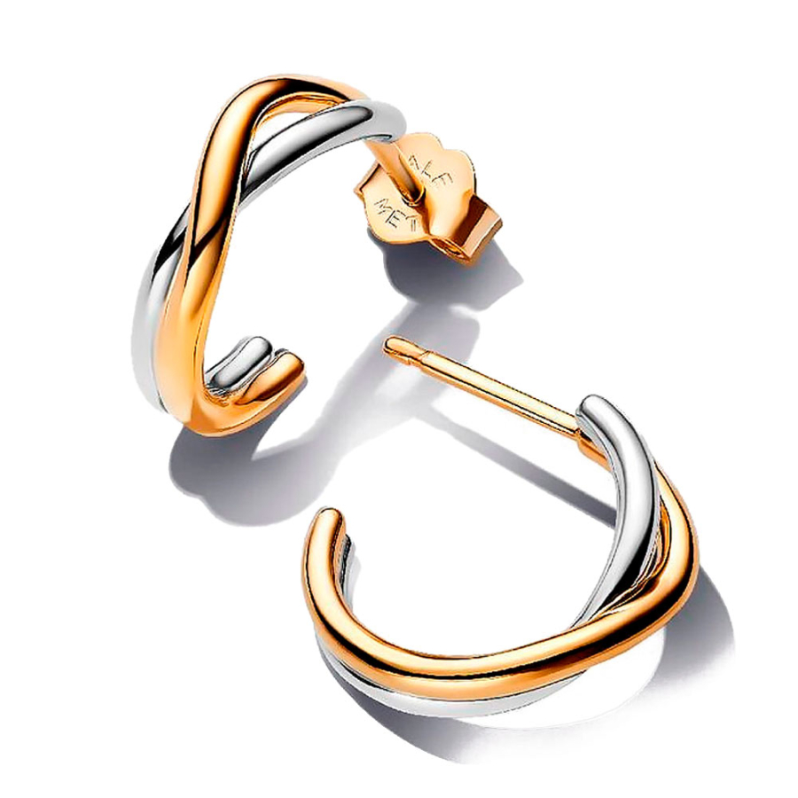 boucles-d-oreilles-creoles-ouvertes-bicolores-de-forme-organique-263880c00 boucles-d-oreilles-creoles-ouvertes-bicolores-de-forme-organique-263880c00
