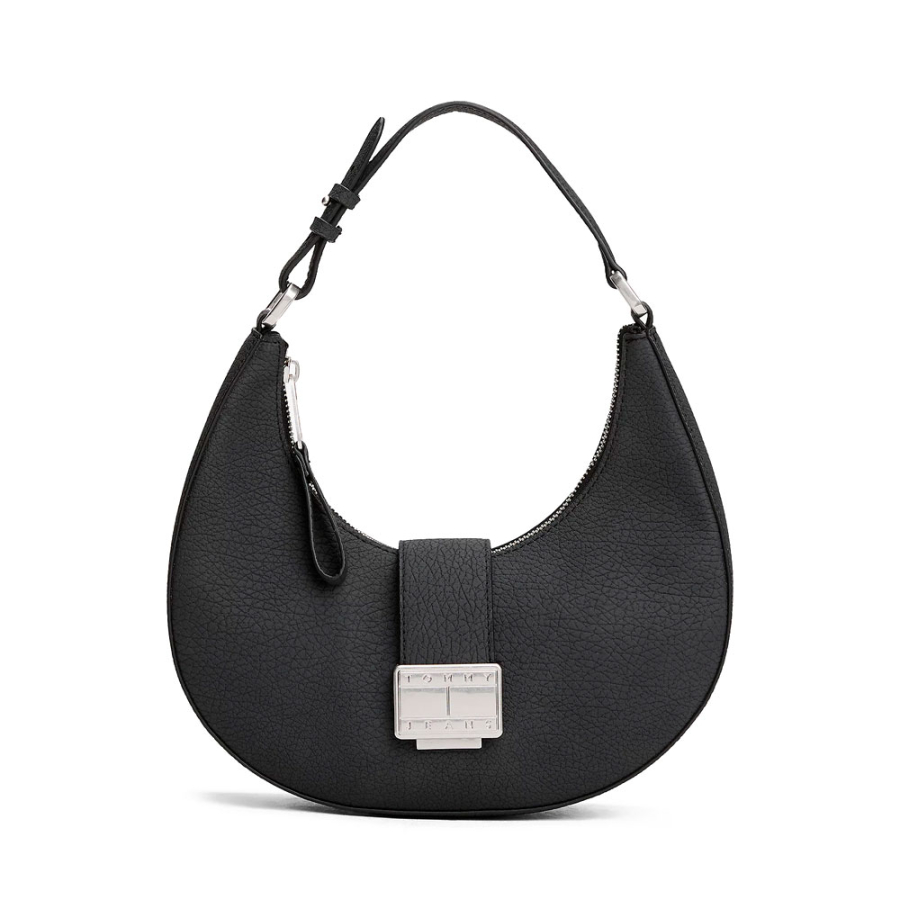 hobo-bag-with-twist-clasp-and-logo