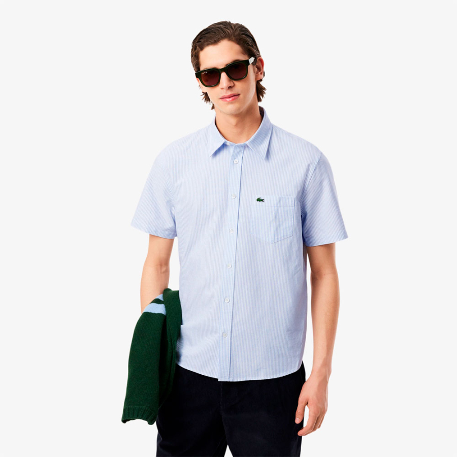 chemise-oxford-a-manches-courtes-coupe-classique chemise-oxford-a-manches-courtes-coupe-classique