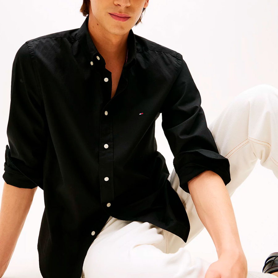 flex-poplin-shirt-with-regular-fit flex-poplin-shirt-with-regular-fit