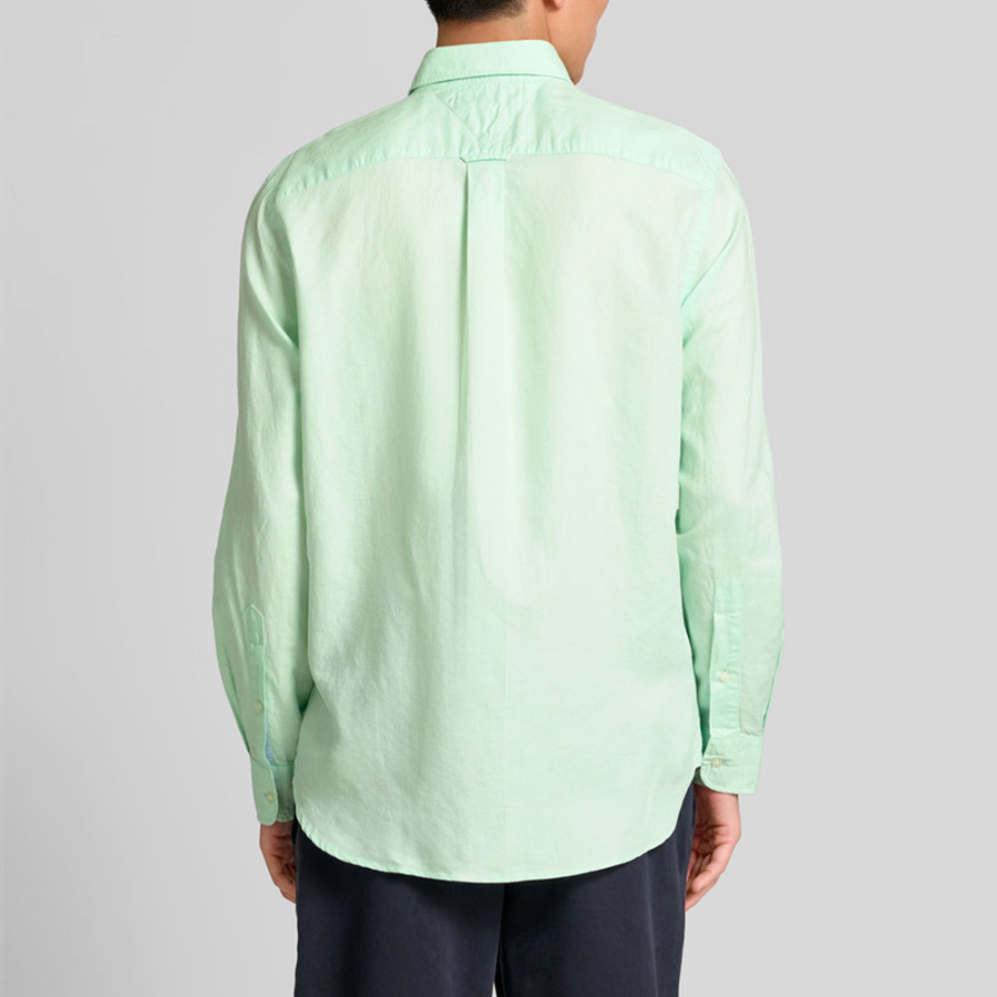 camisa-linen-blend-solid camisa-linen-blend-solid