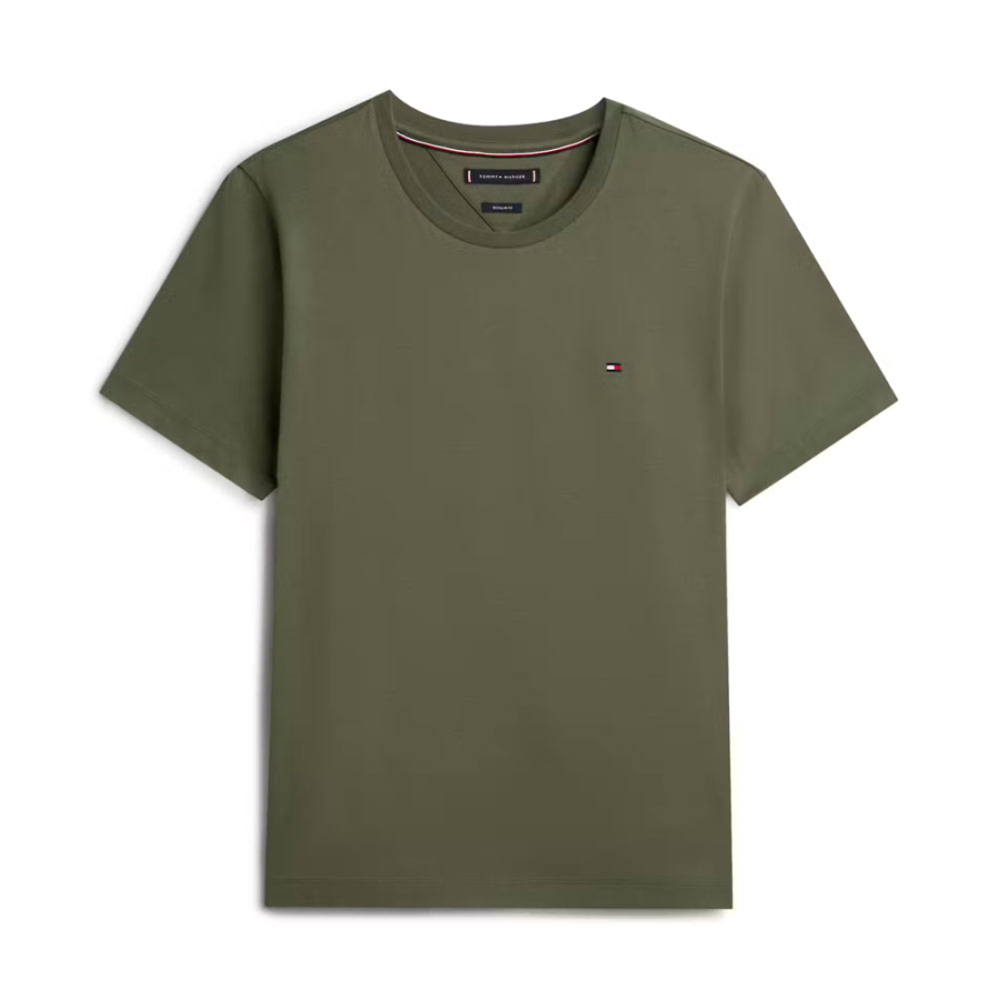 camiseta-de-cuello-redondo-con-logo-bordado camiseta-de-cuello-redondo-con-logo-bordado