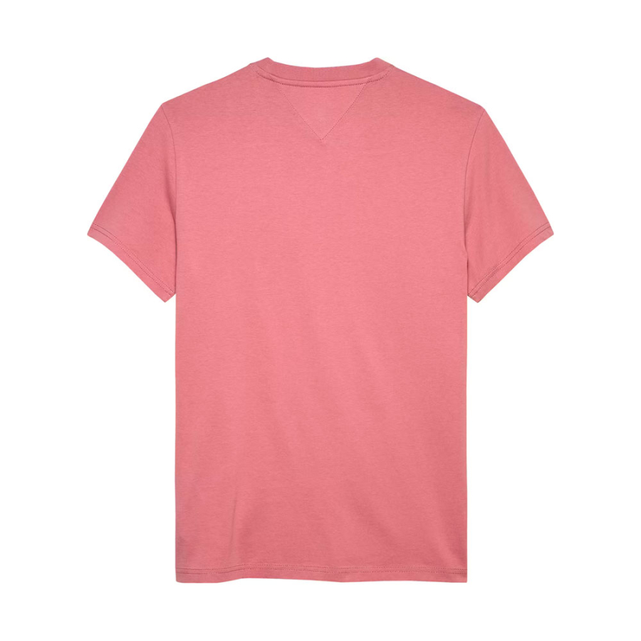 t-shirt-slim-avec-logo-lineaire t-shirt-slim-avec-logo-lineaire