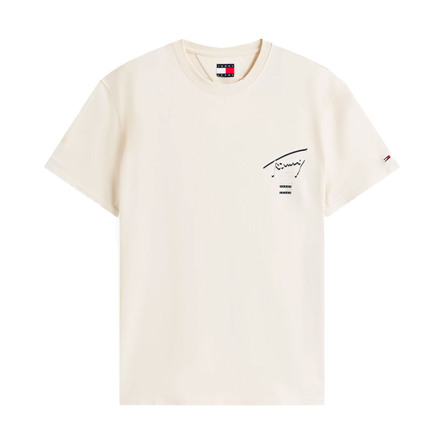 t-shirt-ras-du-cou-signature-avec-logo t-shirt-ras-du-cou-signature-avec-logo