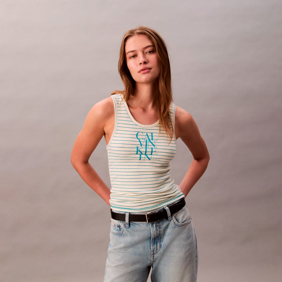 geripptes-tanktop-mit-streifen-und-grafischem-logo