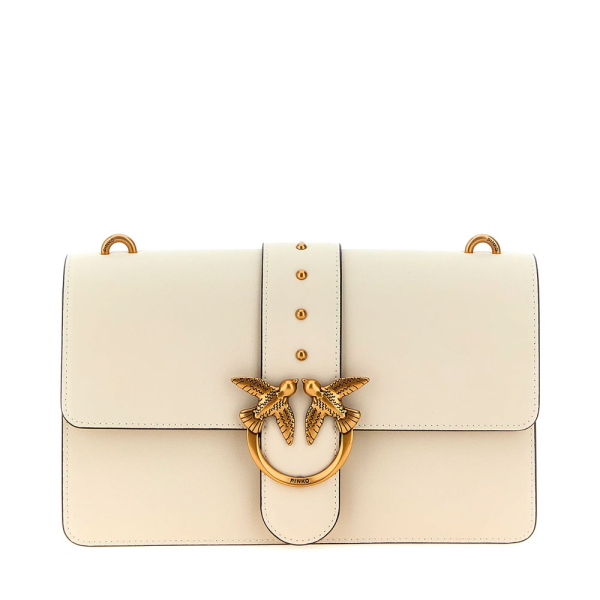 Pinko SAC VITELLO SETA LOVE ONE - U Blanc- Ref 236 €