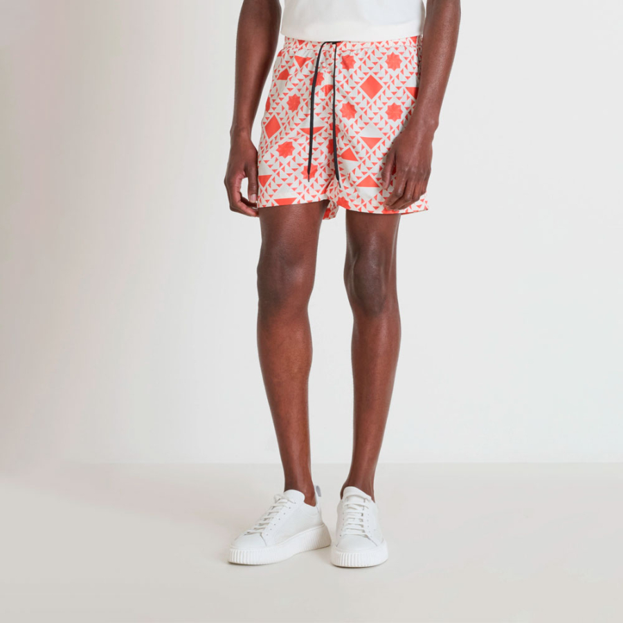 short-de-bain-coupe-reguliere-en-tissu-a-sechage-rapide