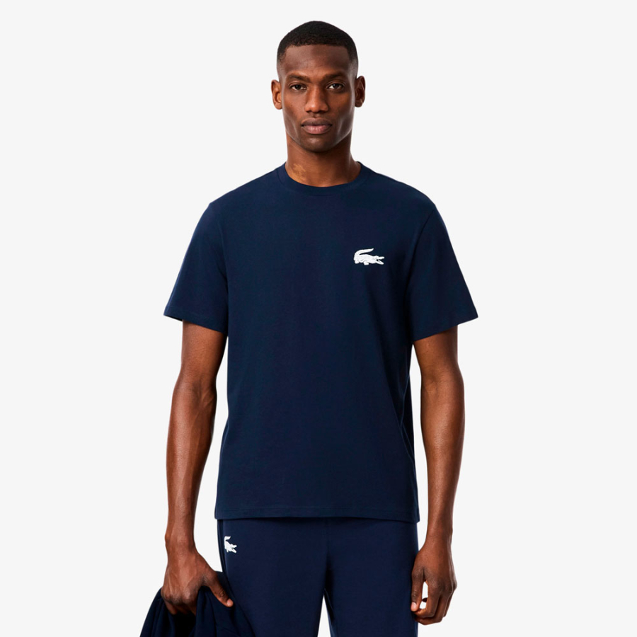 t-shirt-loungewear-a-imprime-crocodile t-shirt-loungewear-a-imprime-crocodile