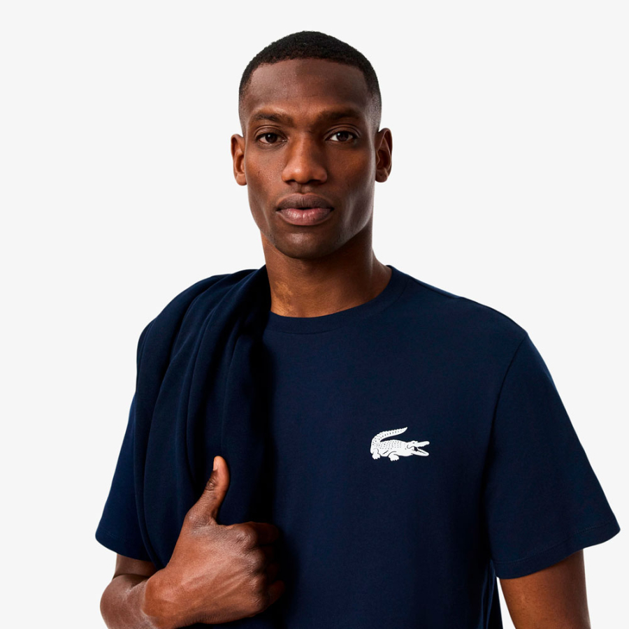 t-shirt-loungewear-a-imprime-crocodile t-shirt-loungewear-a-imprime-crocodile