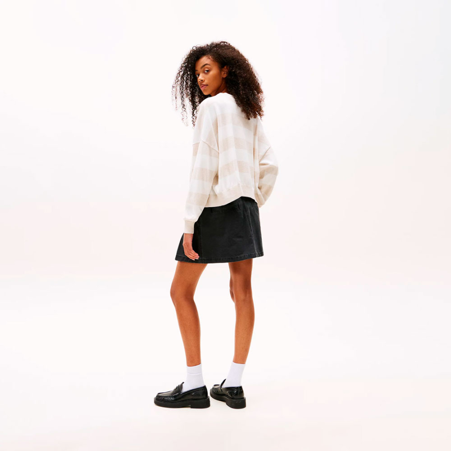 cardigan-de-corte-amplio-con-parche cardigan-de-corte-amplio-con-parche